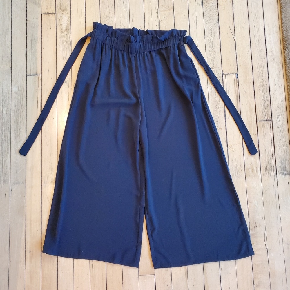 Staccato Black Culotte Pants